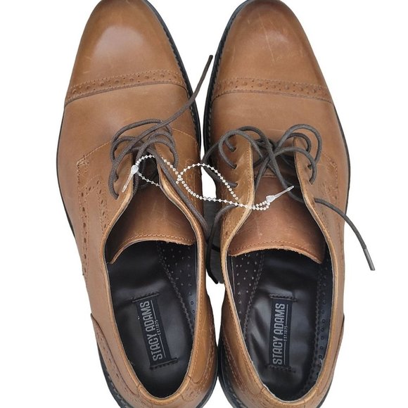 Stacy Adams Men\'s Dickinson Cap Toe Oxfords Sz 8.5 main image 5